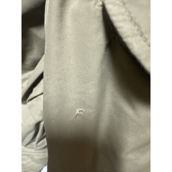 Vintage The North Face Goose Down Coat Jacket XL Beige Full Zip and botton - Picture 4 of 14